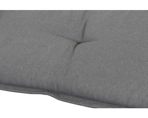 Madison Panama bankkussen, 140 x 48 cm, katoen/polyester, grijs