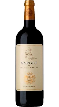 Château Gruaud Larose Second Vin Sarget de Gruaud Larose 2ème Grand Cru Classé 2016 Saint-Julien Rouge