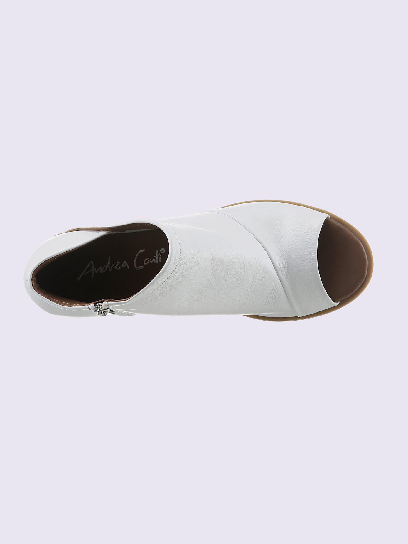 Sandales cuir nappa de vache