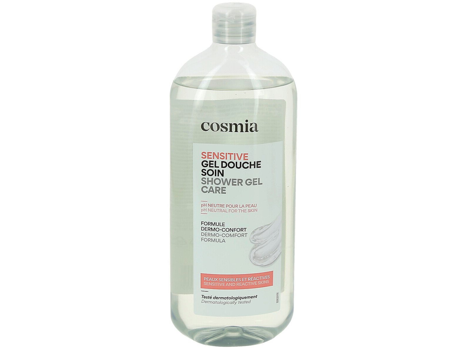GEL DE BANHO COSMIA SENSITIVE PELES SENSÍVEIS E REATIVAS 750ML
