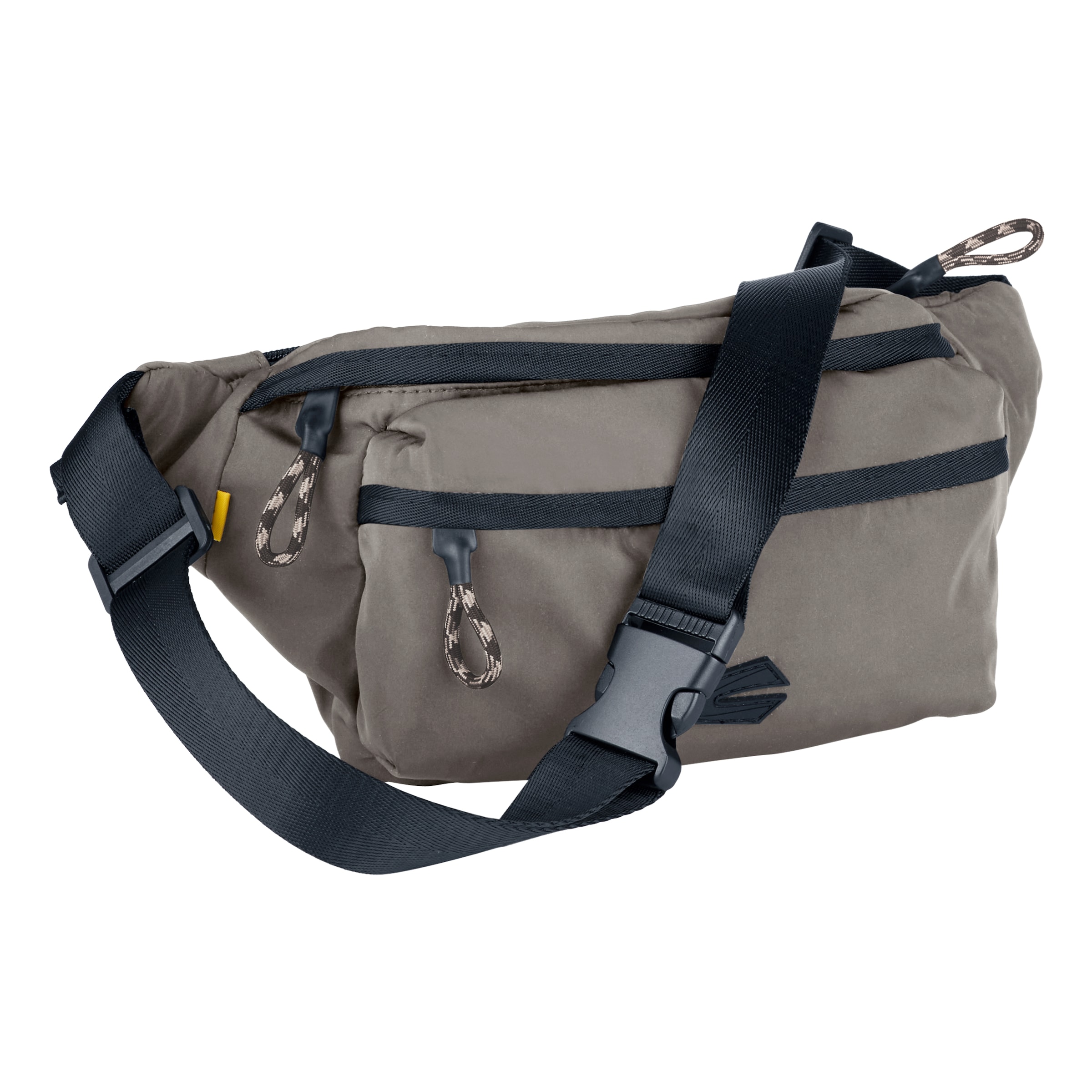 camel active Bauchtasche »Terra« aus recyceltem Nylon und voluminös aufgesetzten Taschen