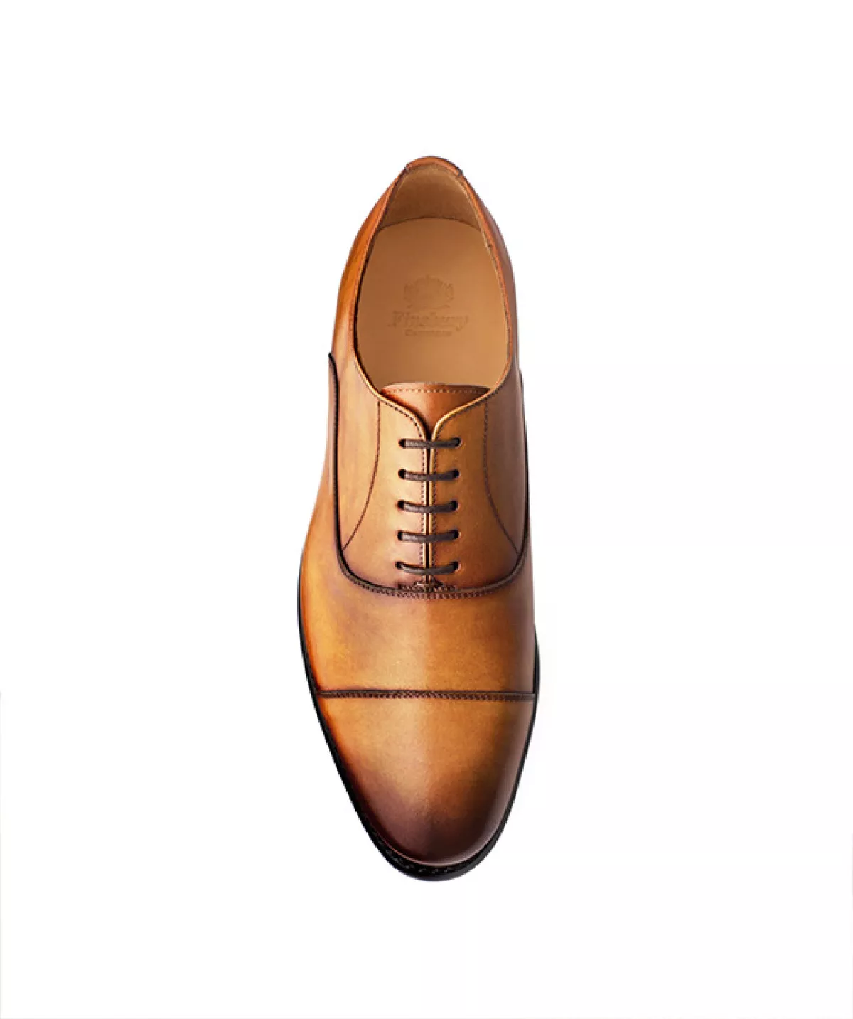 Richelieu OXFORD Marron Patiné