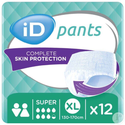 Id Pants Super XL 12 Pièces
