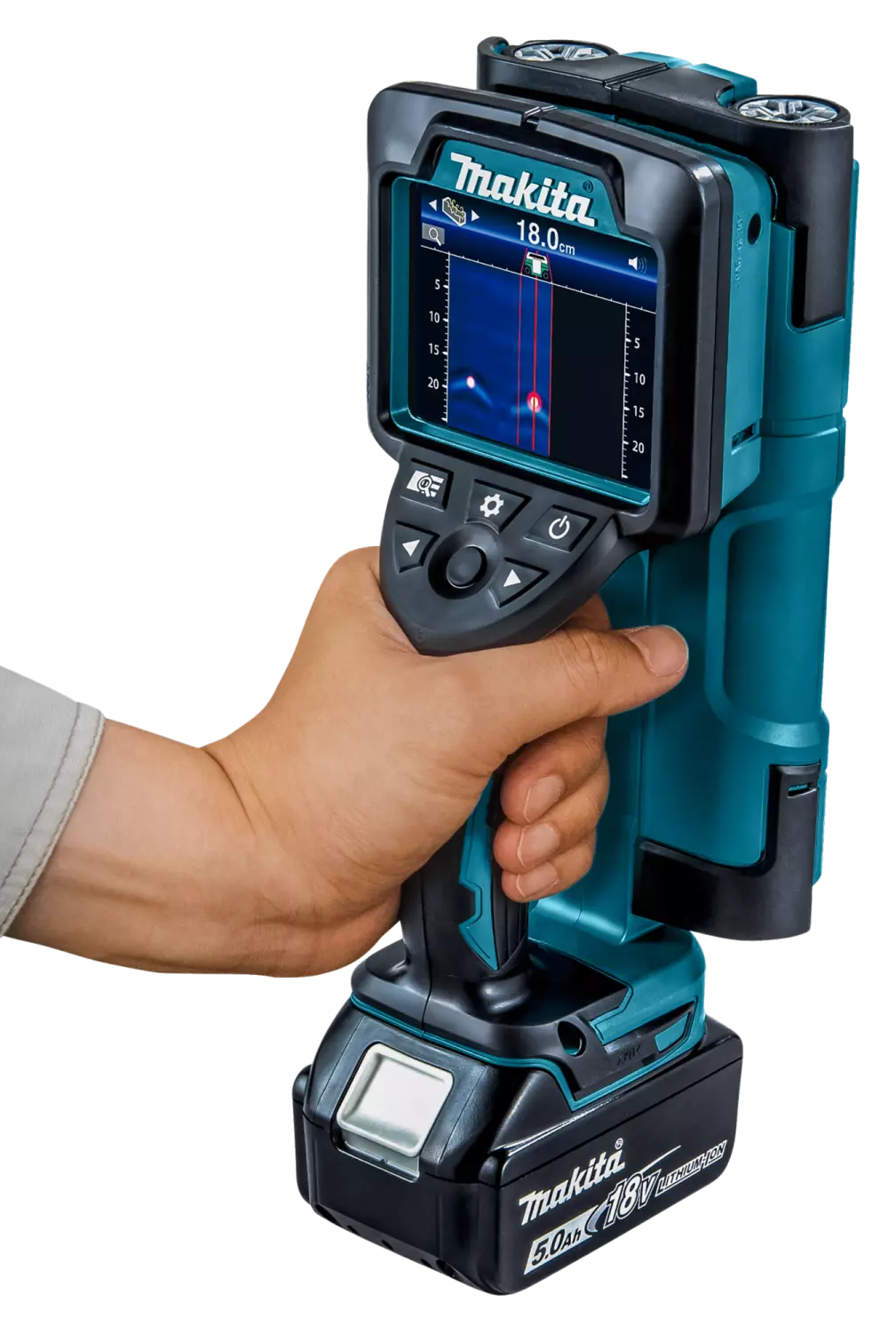 Makita DWD181ZJ 18V Li-Ion accu Muurscanner body in Mbox - 180 mm