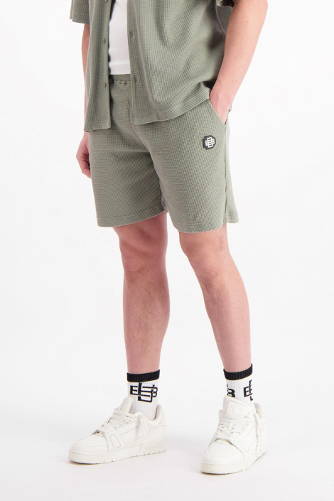 Black Bananas groene heren korte broek