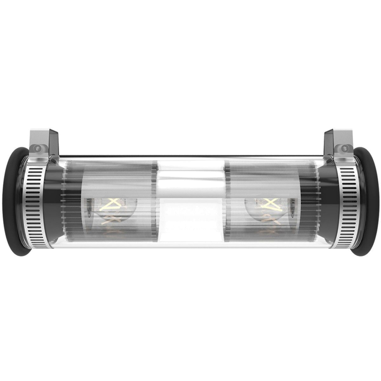 DCW éditions In The Tube 100-350 wandlamp zilver