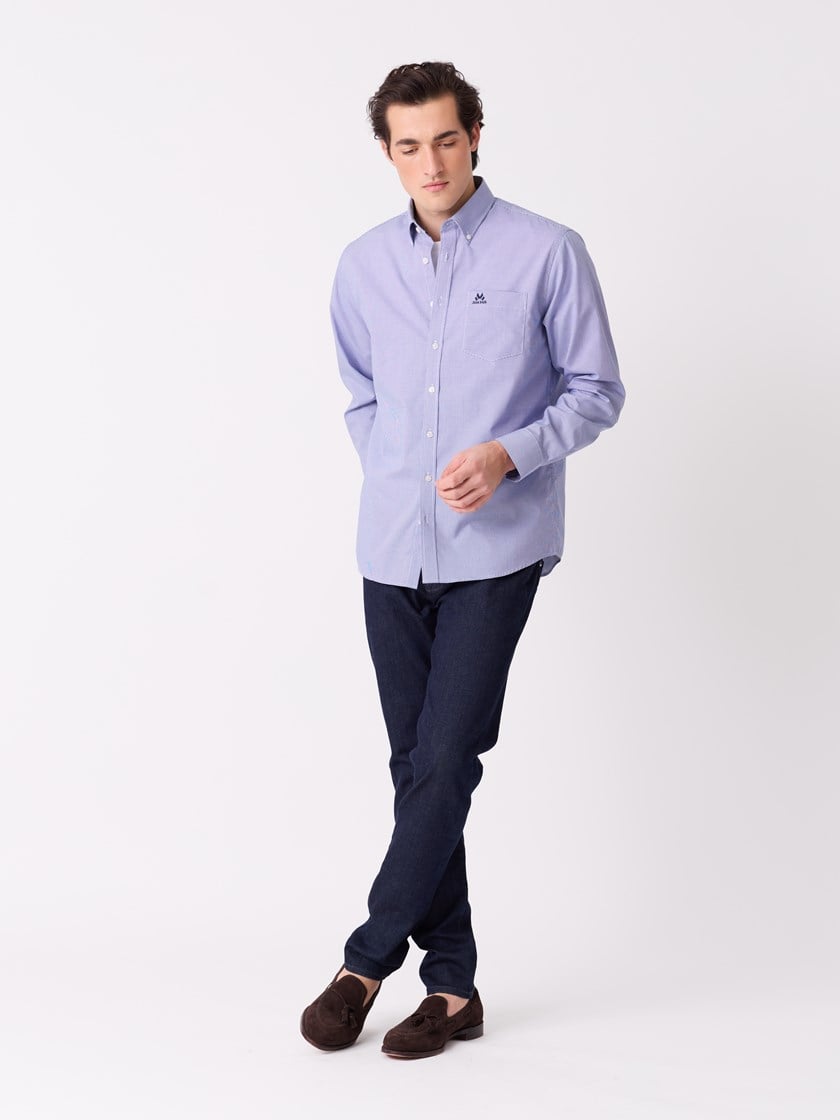 Kendy skjorte - Classic fit Mazarine Blue