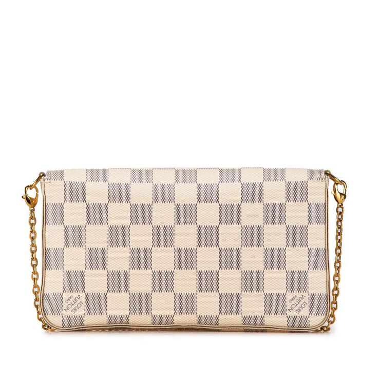 Louis Vuitton Vintage Louis Vuitton Pochette Felicie White