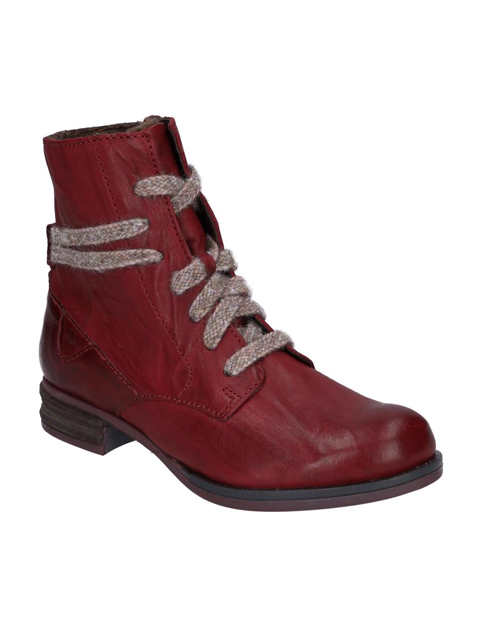 Stiefelette Sanja 18, bordeaux