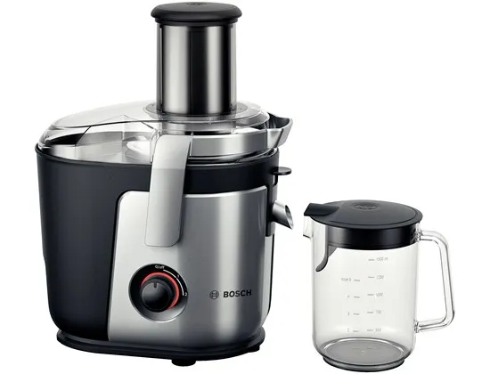 Bosch VitaJuice MES4000 - Saftpresser - 1 kW - sølv/sort