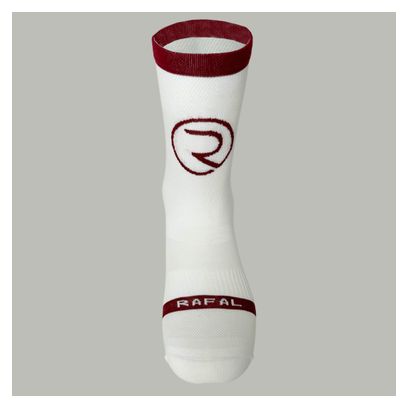 Chaussettes Unisexe Rafal Ventoux Blanc/Bordeaux