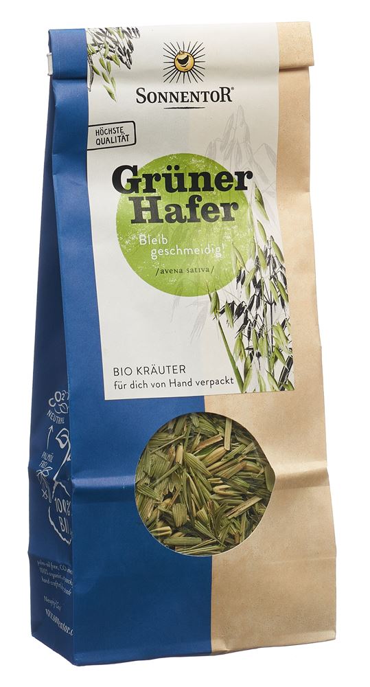 SONNENTOR Grüner Hafertee Tees offen BIO Btl 50 g
