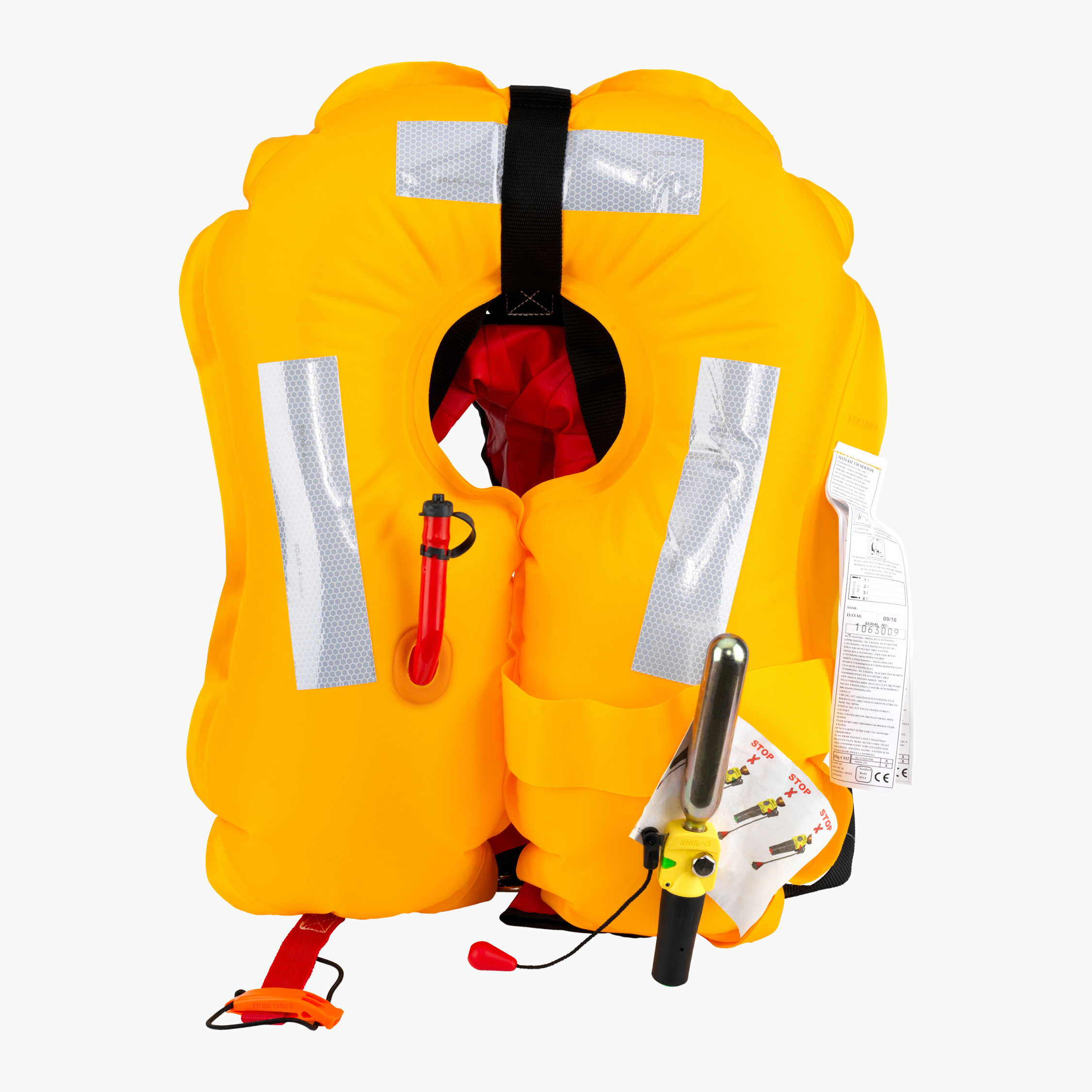 Flytevest oppblåsbar 165 N