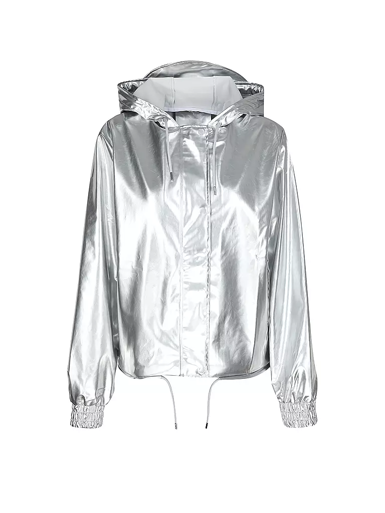 RAINS Regenjacke STRING W JACKET silber