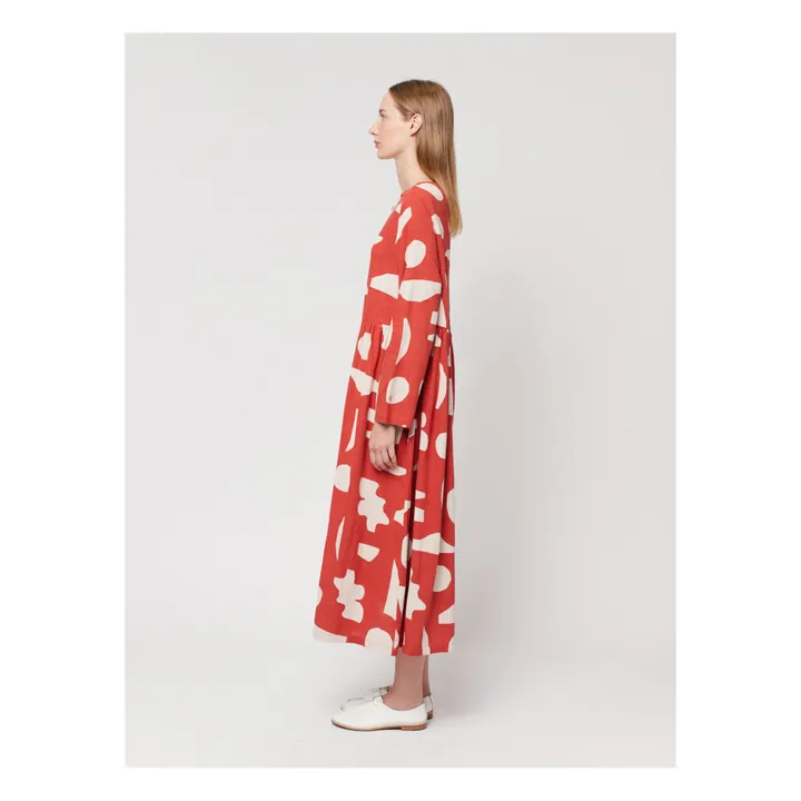 Bobo Choses Robe Summer Landscape - Collection Femme | Rouge brique