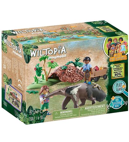 Playmobil Wiltopia - At passe en myresluger - 71012 - 39 Teile