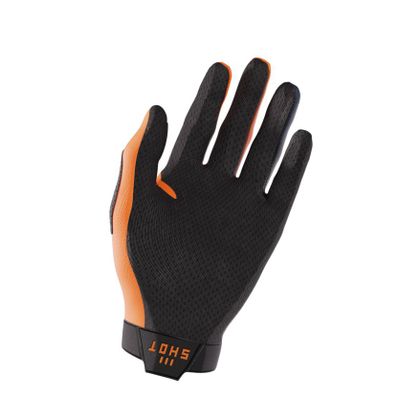 Gants cross Shot LITE 2024 - Bleu / Orange