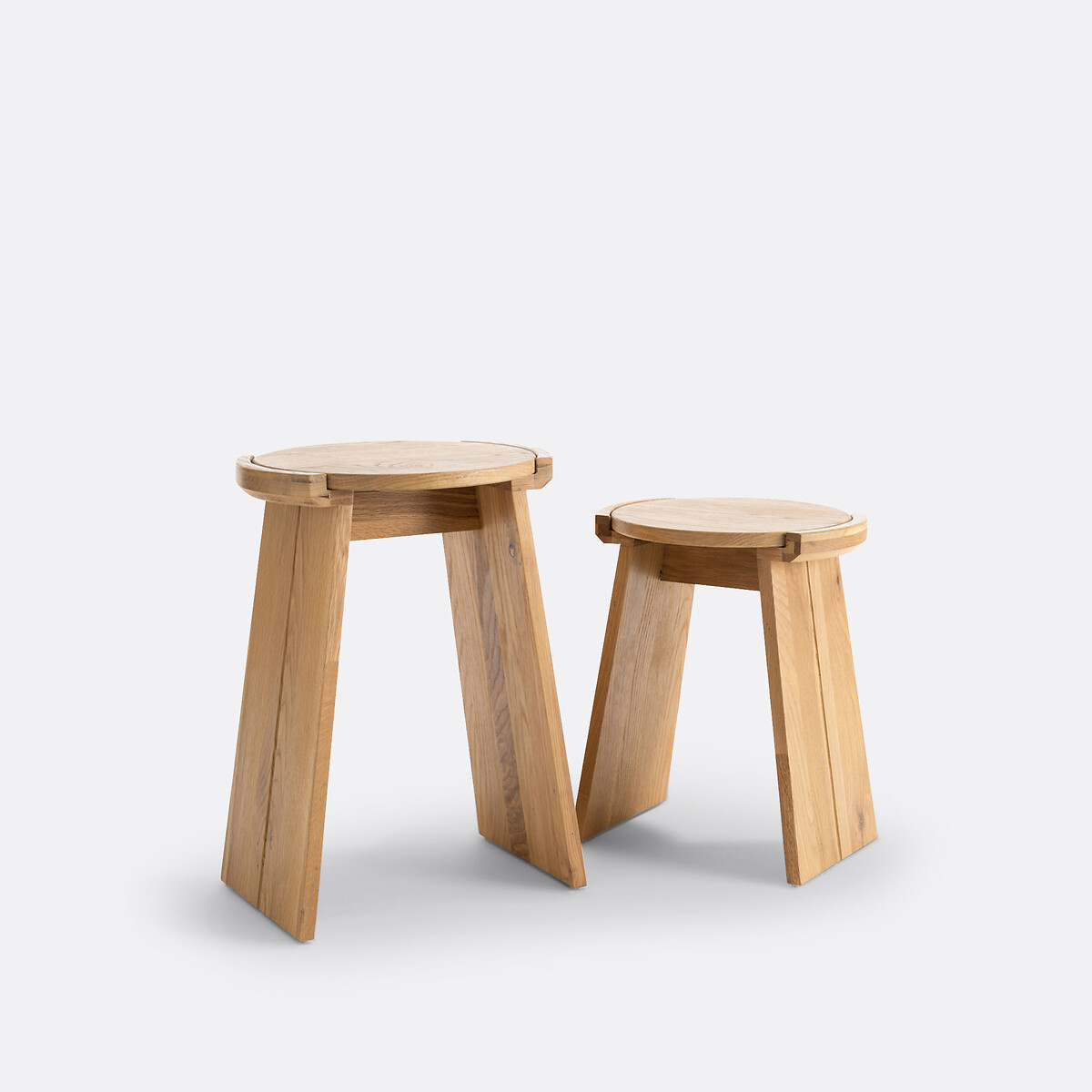 LA REDOUTE INTERIEURS<br>Mesa de apoio em carvalho maciço, Tibete