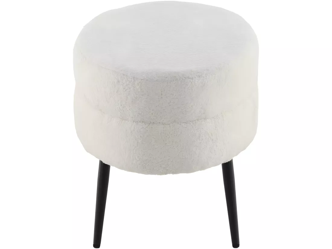 Pouf Design Bouclette 