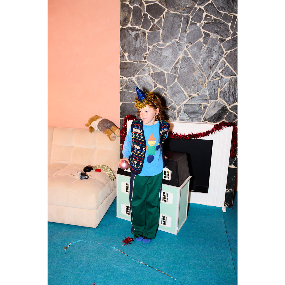 Køb Bobo Choses Dark Green Bc Tracksuit Bukser