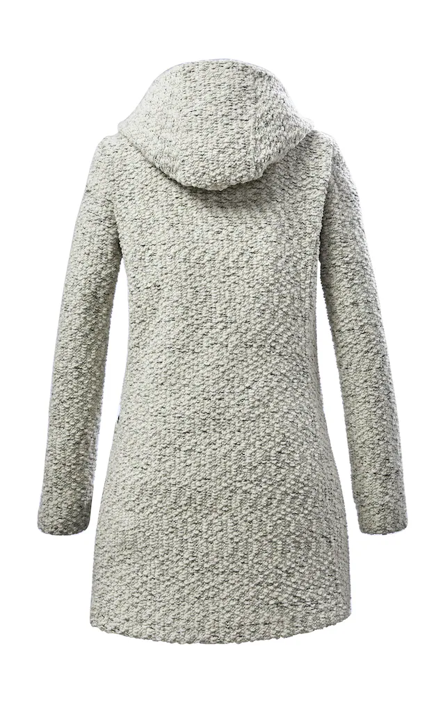 G.I.G.A. DX by killtec Fleecejacke »GW 444 WMN PRK« Wärmender Strickparka mit Kapuze, 2-Wege-Reissverschluss, Taschen