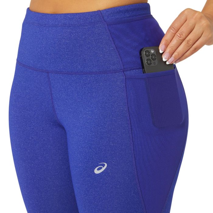 Asics Dame Lange tights Distance Supply 7/8 Tight Blå