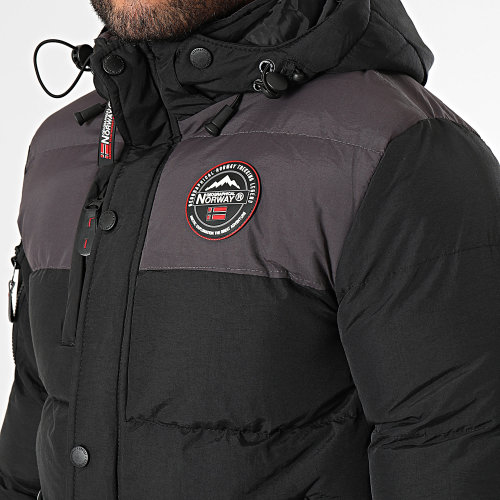 Parka Capuche Noir