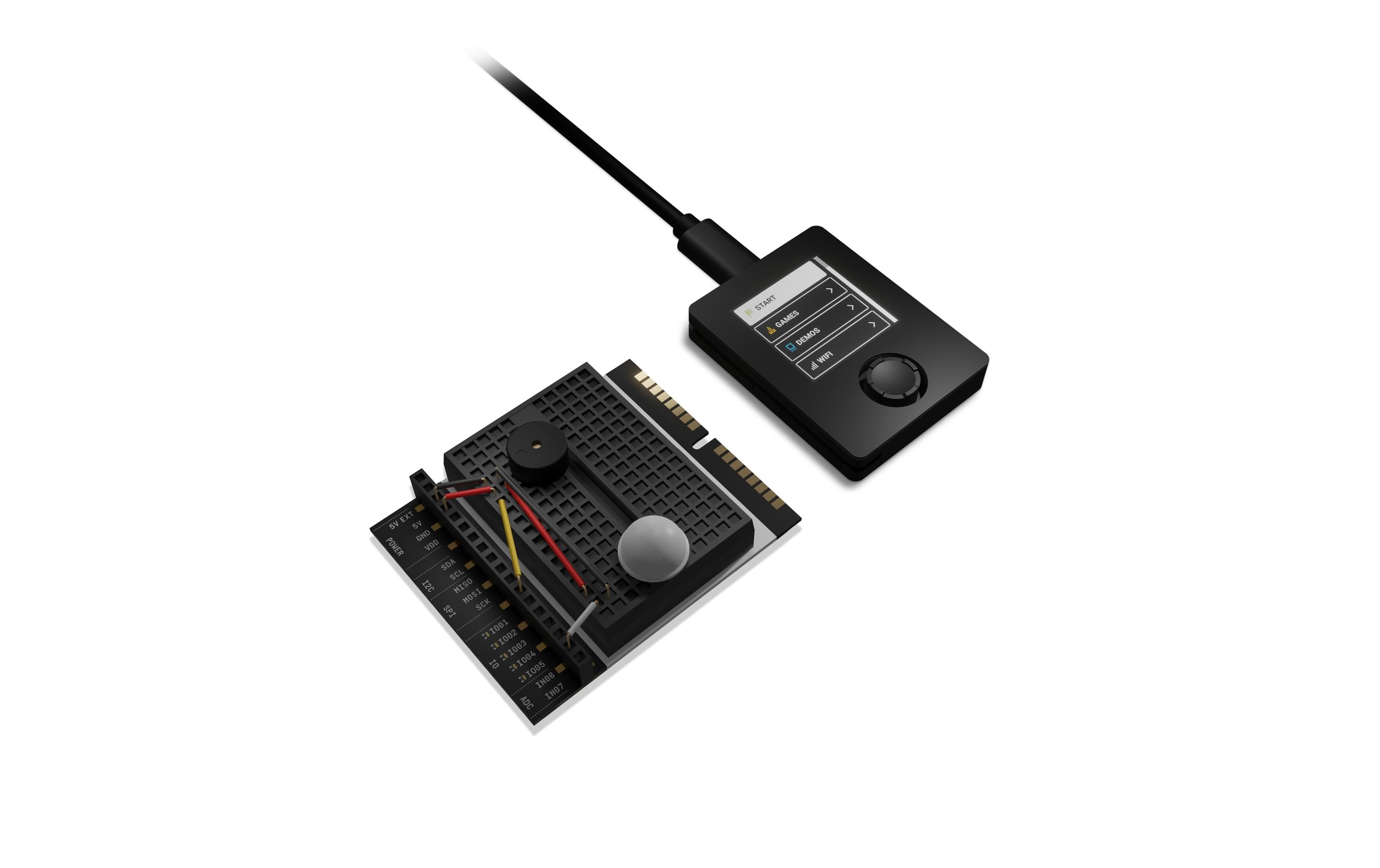 Entwicklerboard Oxocard Connect Innovator KitUmfangreiches Entwicklerboard-Komplettset