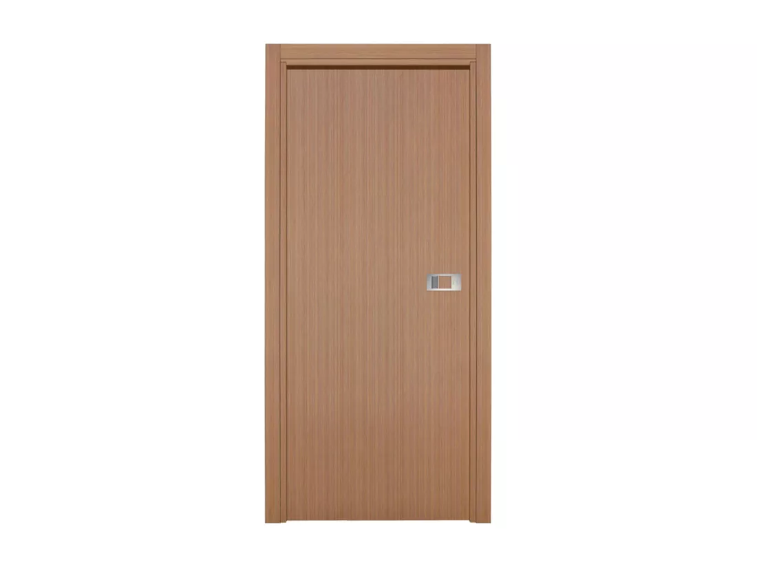 Bloc-porte Miro avec poignée Exclusive grise, H.204 x l.93 cm, aspect chêne gris