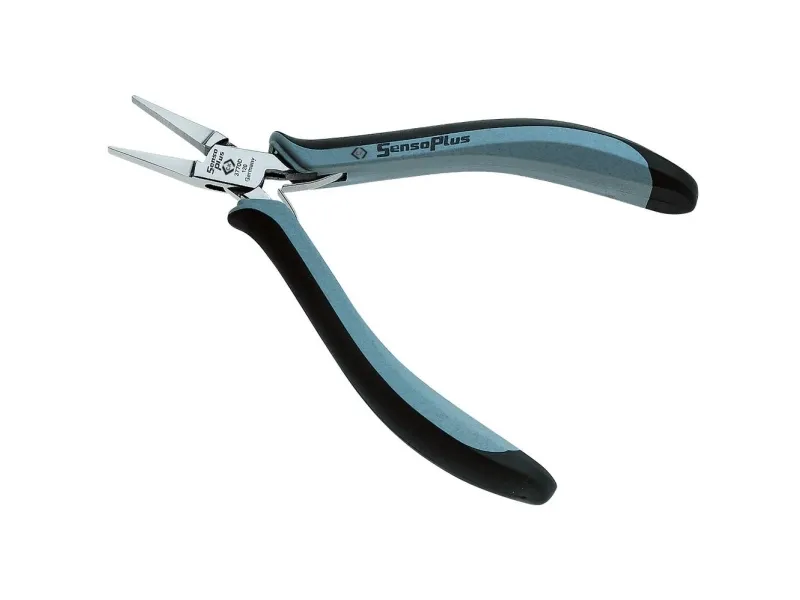 C.K Tools SensoPlus, Nåletang, Stål, Sort, Blå, 120 mm