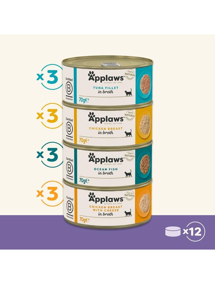 Applaws - Multipakke Supreme - 12x70g