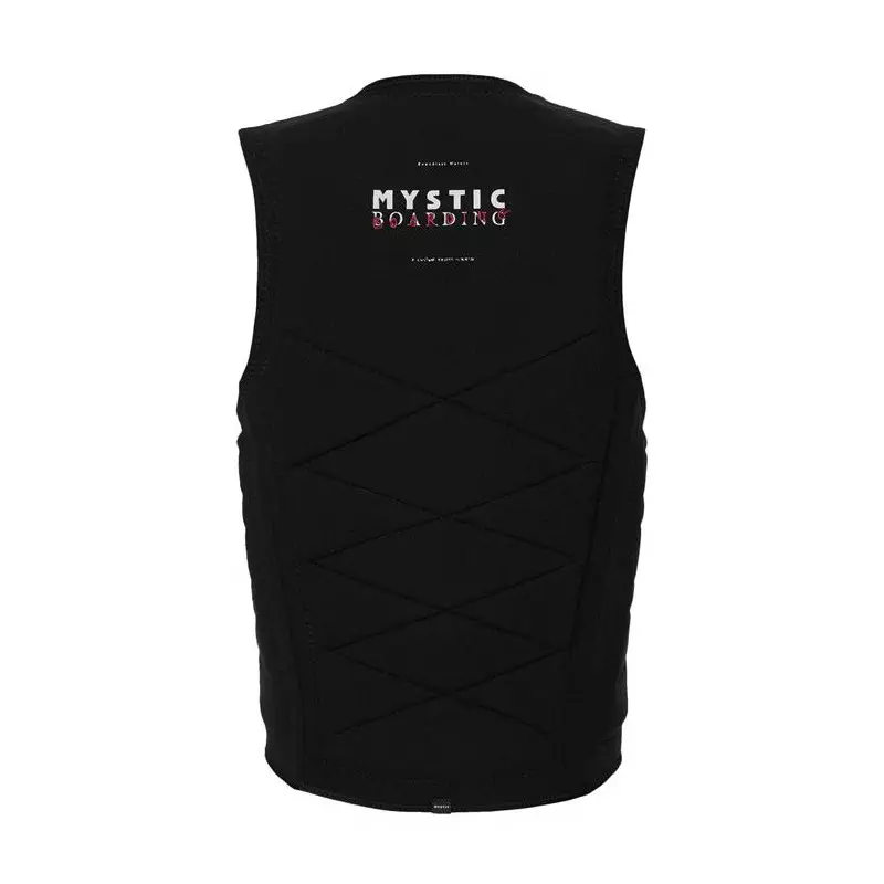 Gilet impact MYSTIC Outlaw Fzip Wake Black