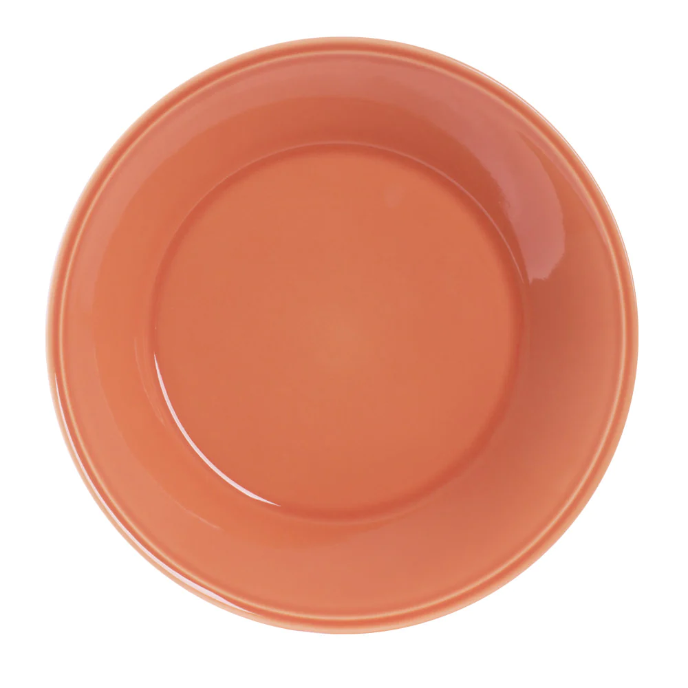 Assiette dessert Louise corail 22 cm Table passion