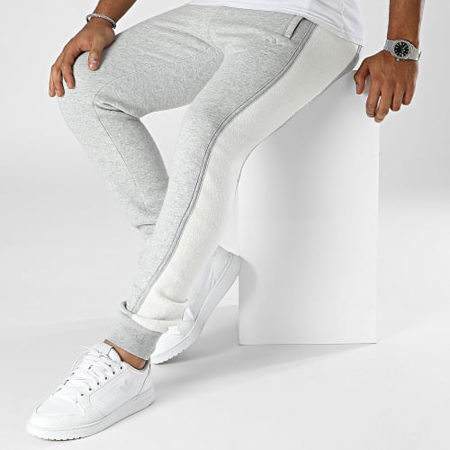 Pantalon Jogging Essential IM4450 Gris Blanc