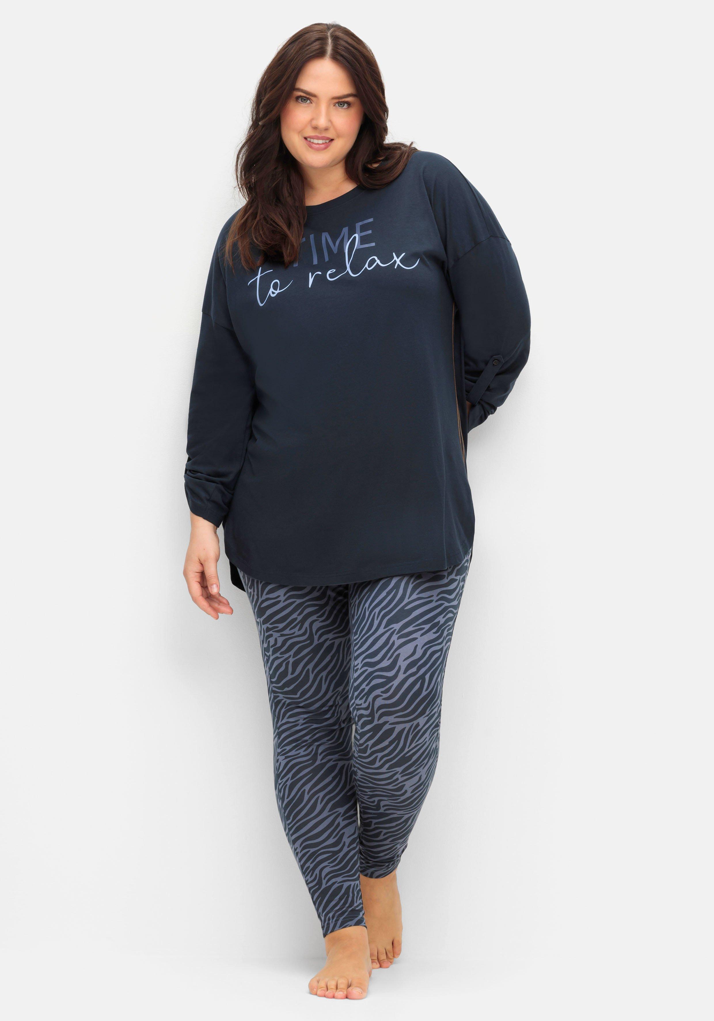 Leggings mit Animal-Alloverdruck