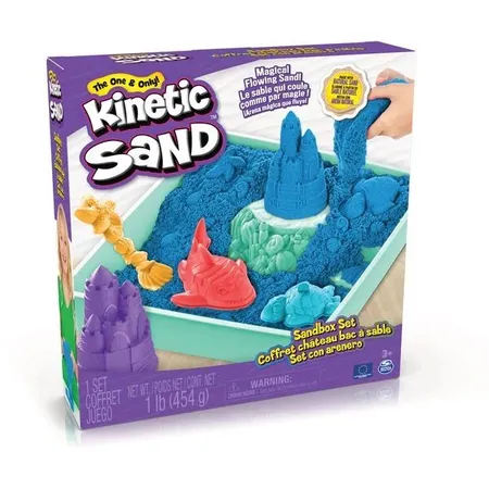 Spin Master Kinetic Sand - Sand Box Sortiment, 1 Stück; 3-fach sortiert