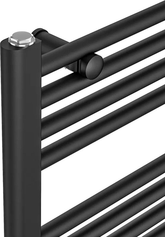 Guido Gusto - Sofia - Elektrische Designradiator - Mat Zwart - 115x60cm - 500W