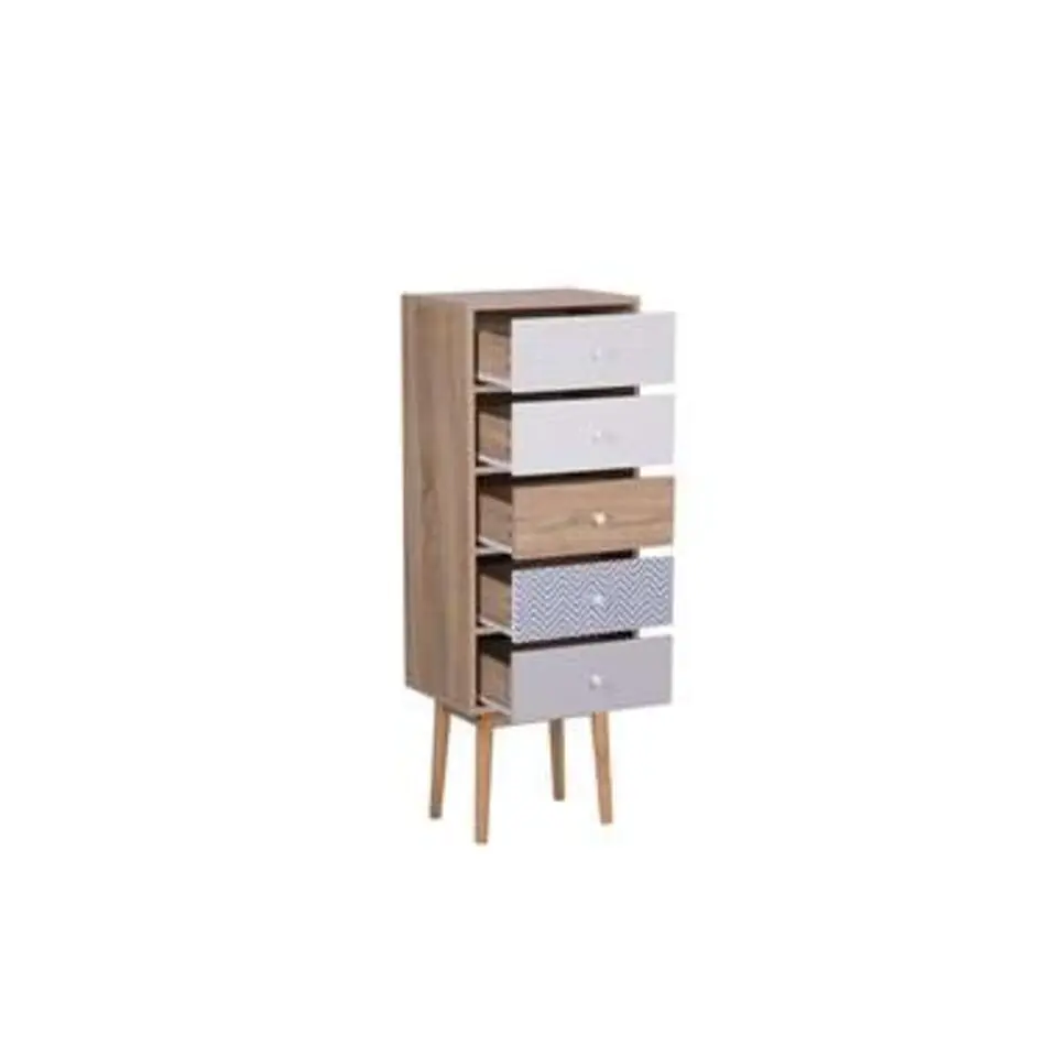 FOLEY - Commode - Lichte houtkleur - MDF