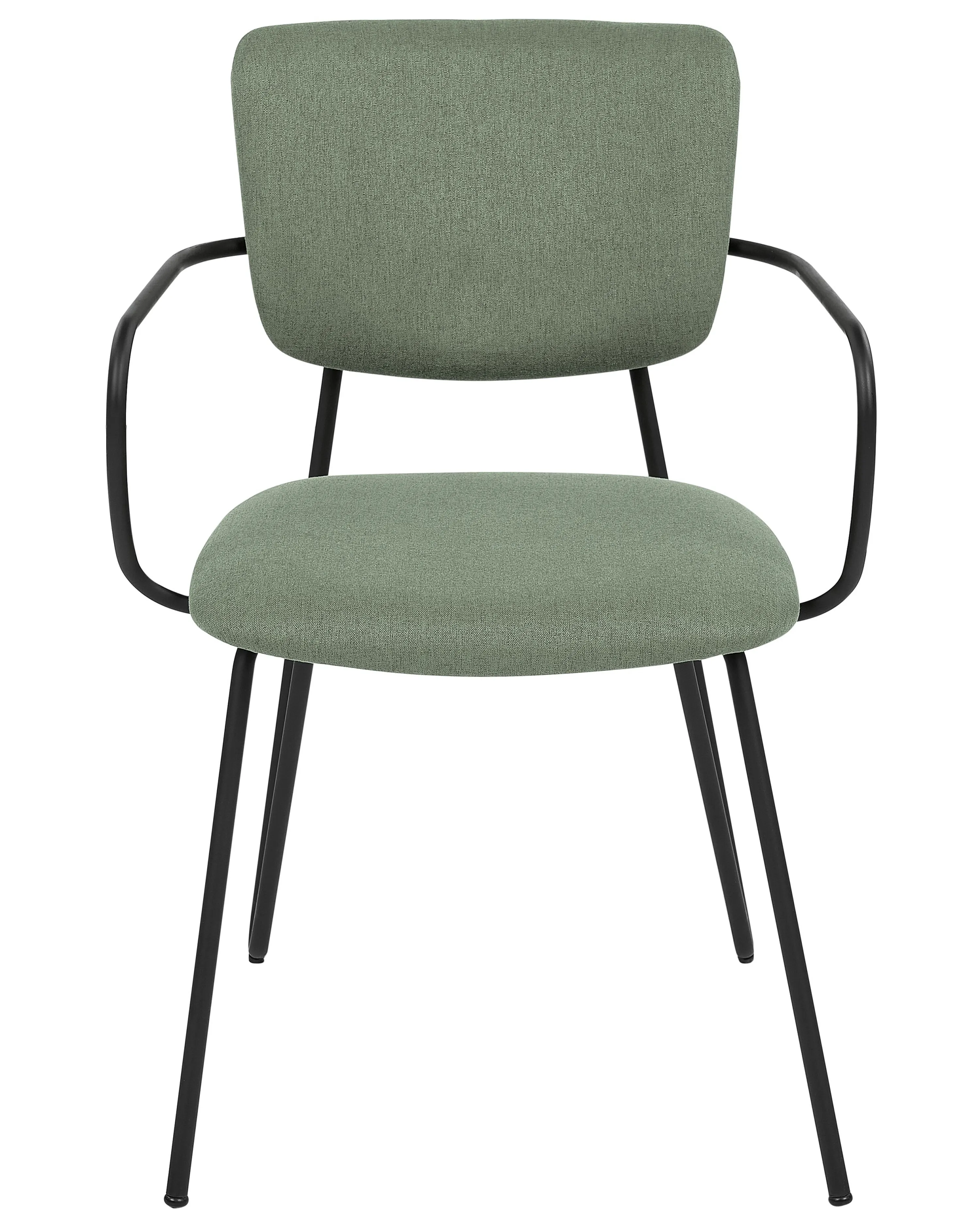 Set van 2 eetkamerstoelen ELKO Donkergroen