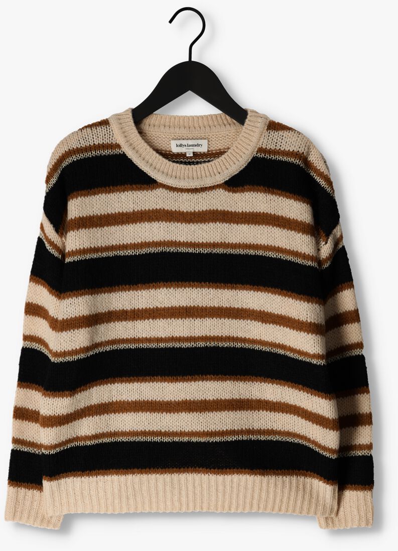 LOLLYS LAUNDRY beige lollys laundry trui terry jumper