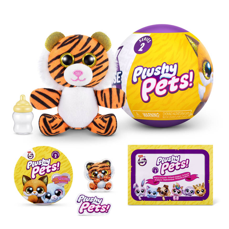 Plushy Pets 5 Surprise knuffel