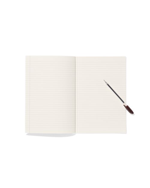 cahier ligné 25.5x18