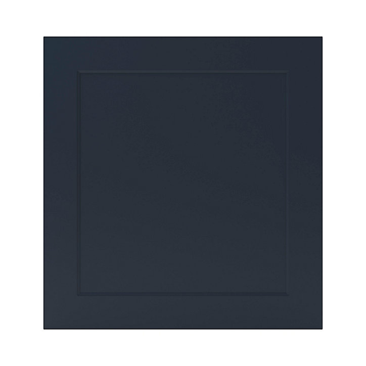 Porte de colonne de cuisine Artemisia bleu mat L. 60 cm x H. 62 cm GoodHome