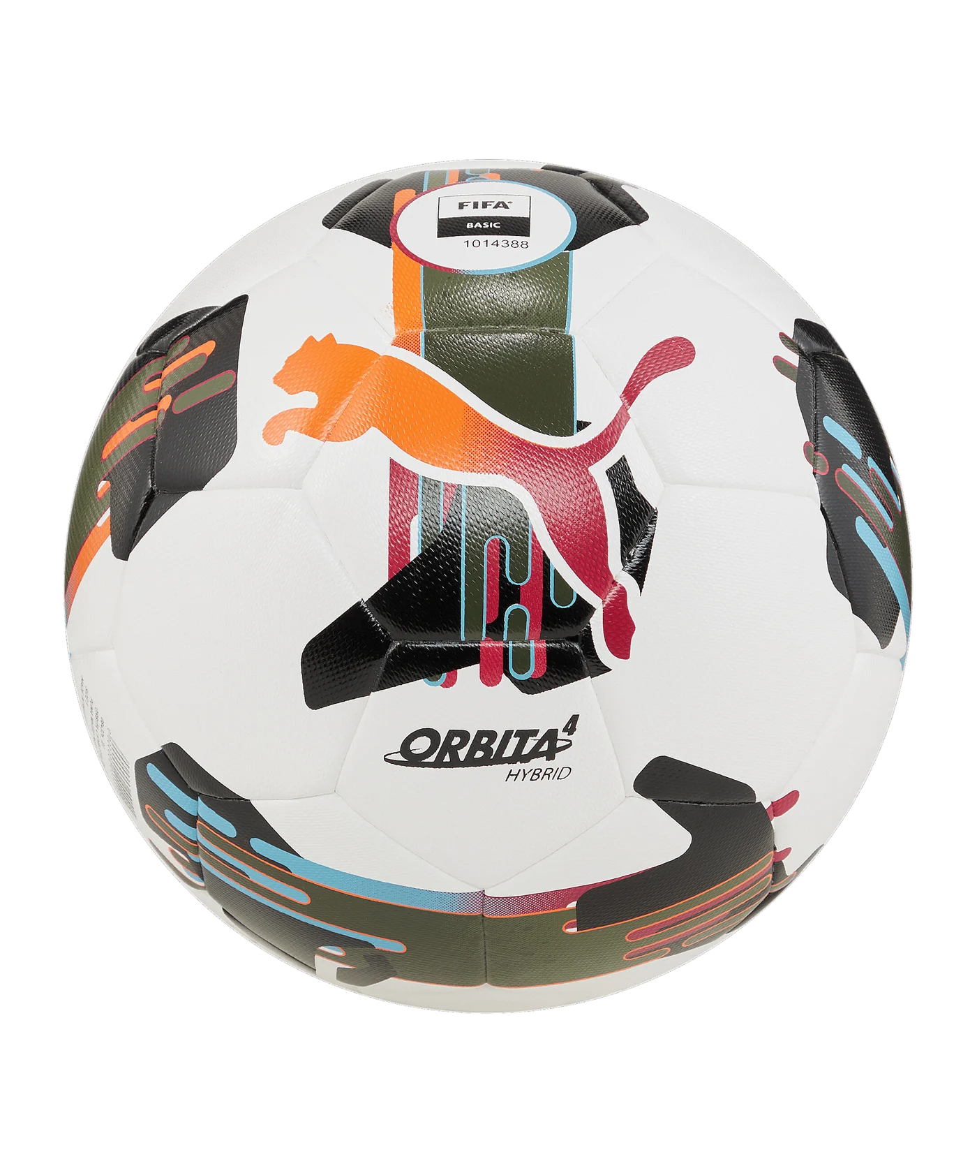 PUMA Orbita 4 HYB Trainingsball Weiss F01