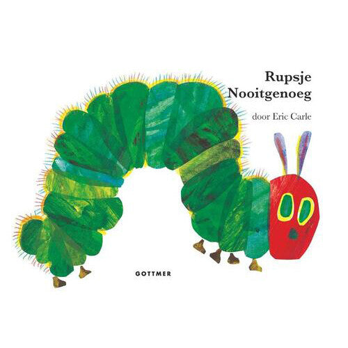 Uitgeverij gottmer rupsje nooitgenoeg groot formaat - hardcover