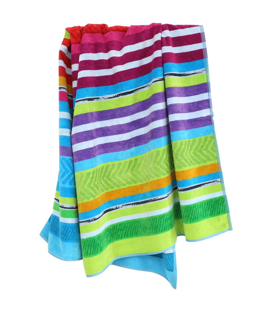 Drap de plage 100x180 cm KAMEA multicolore
