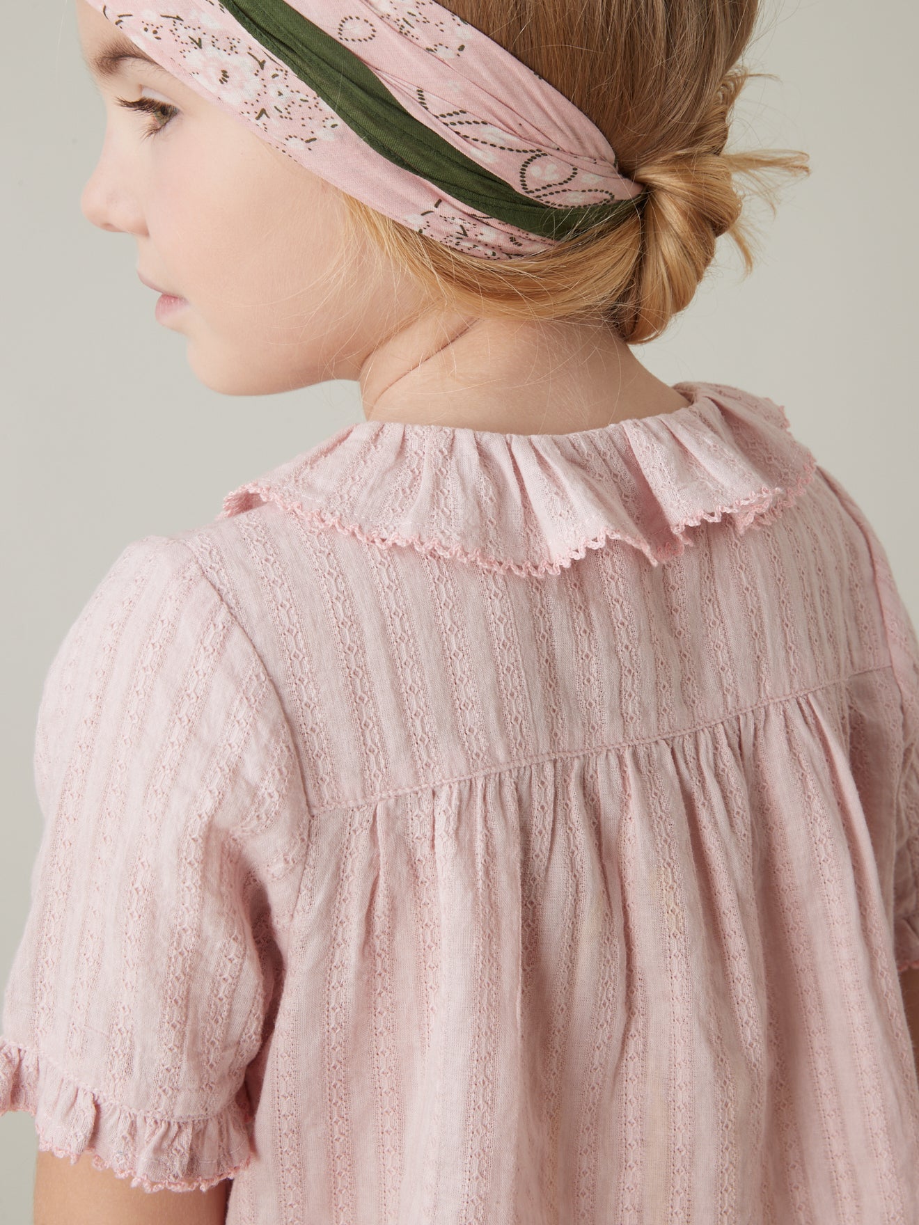 Chemise col pierrot Fille