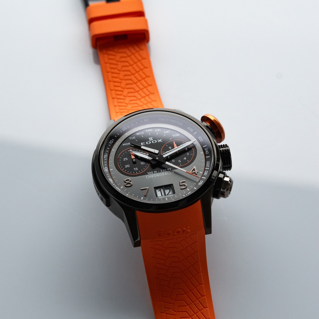Edox Chronorally Chronograph 45