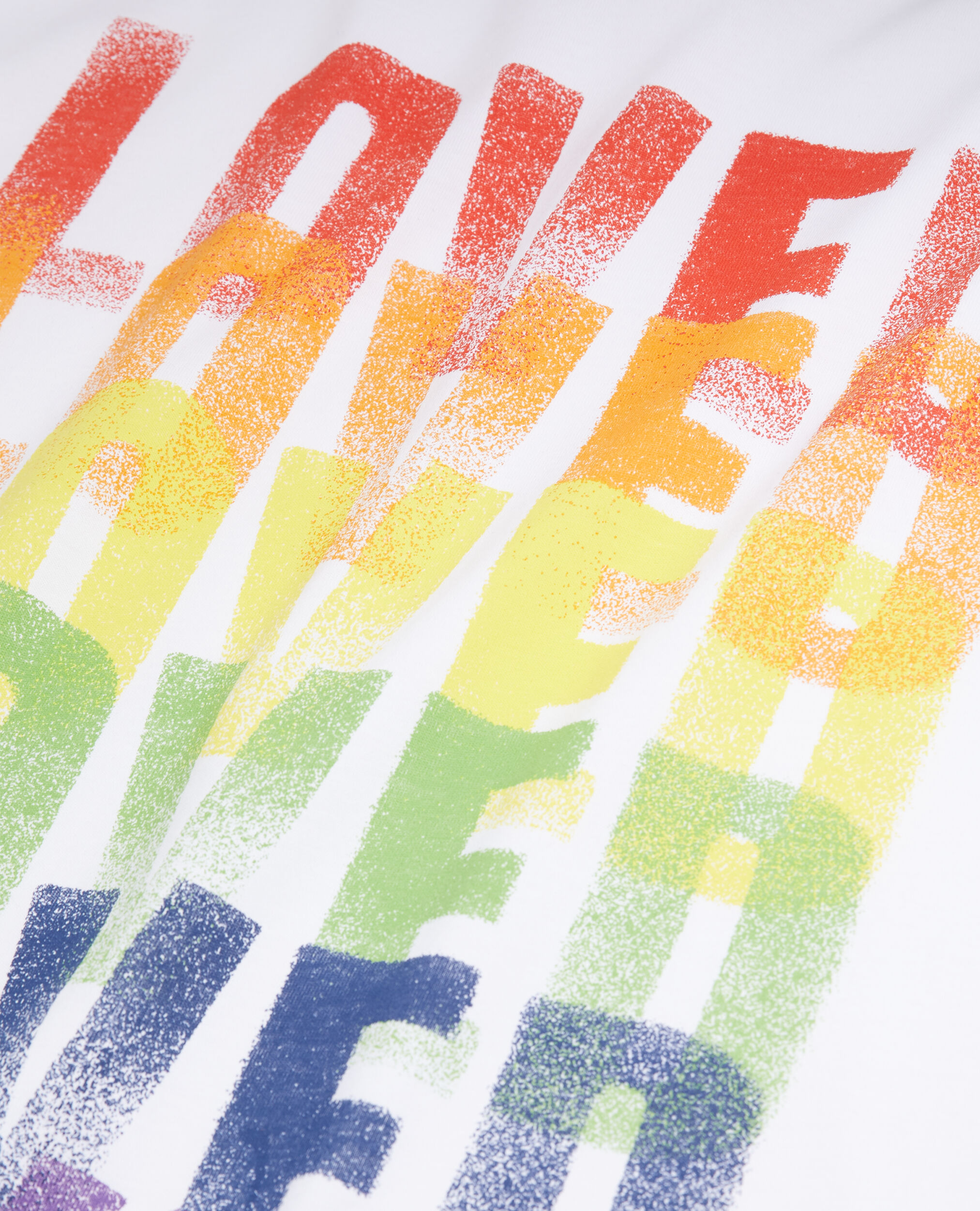 T-shirt Pride blanc