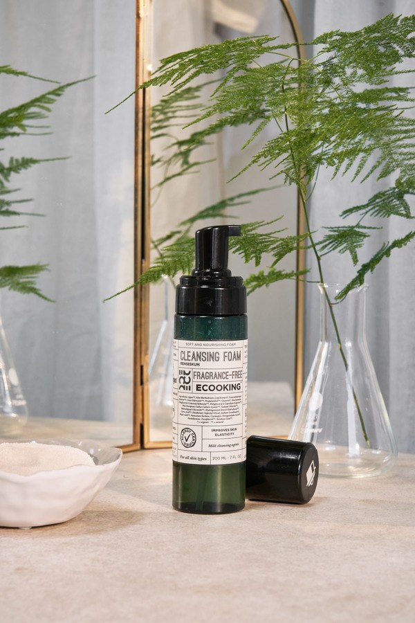 Ecooking Cleansing Foam Fragrance Free 200ml